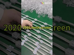 Écran de grille d'injection LED haute définition DMX512 SPI haute étanchéité pour façade