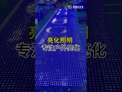 H2020-1LED Écran de maille LED transparent extérieur haute luminosité étanche IP68