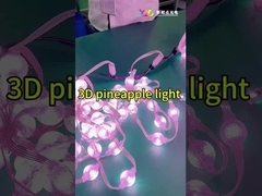 19.6lm Lampes Flux lumineux RGB 3D lumières de Noël DC12V Pour l'éclairage du bâtiment