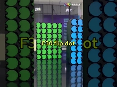 15 mm 8x8 écran mécanique Flip Dot Affichage interactif Flip Billboard détaillant