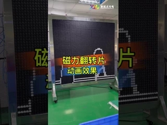 L'affichage LED à matrice Flip Dot 8x8 Flip Chip pour le panneau d'affichage de l'horloge